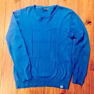 Men’s Blue Crewneck Sweater